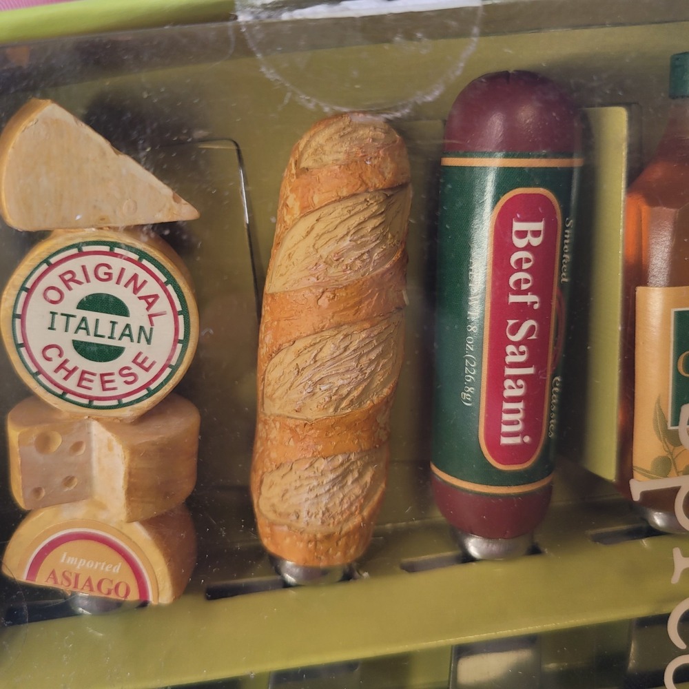 Boston Warehouse Cheese Spreaders Salt Pepper Set Charcuterie Brie Gouda New VTG - Picture 9 of 12